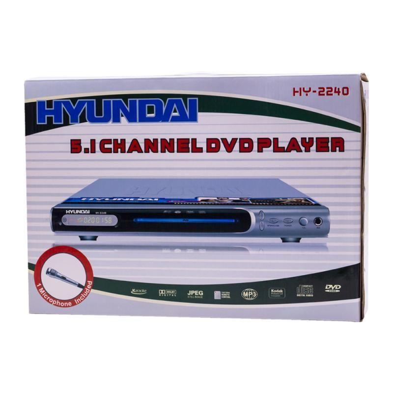 Dvd Cd Player Com Microfone E Karaokê Hyundai Hy 2240 Bivolt - MP3